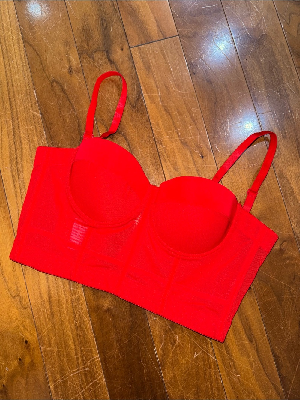 Love or Lust Corset top in Red